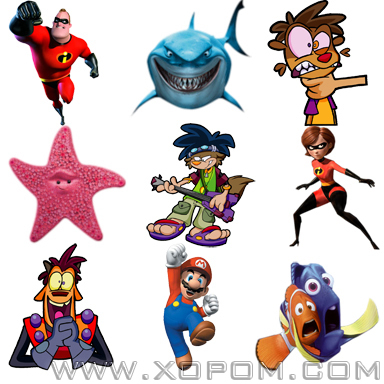 Cartoon Icons [100 ширхэг]