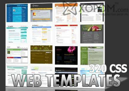 320 Web Templates