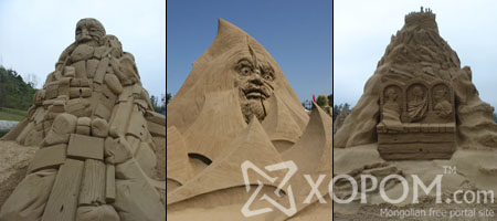 World Sand Sculpture Festival 2009 Япон улсын Хоншу арал дээр зохиогдож байна