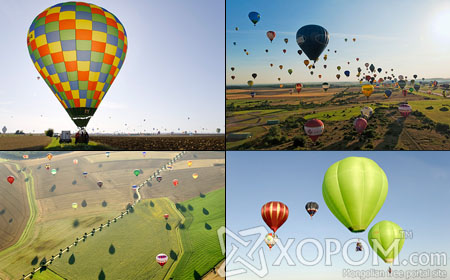 Lorraine Mondial Air Balloons 2009 агаарын бөмбөлөг хөөргөх арга хэмжээ Францад болж өнгөрчээ