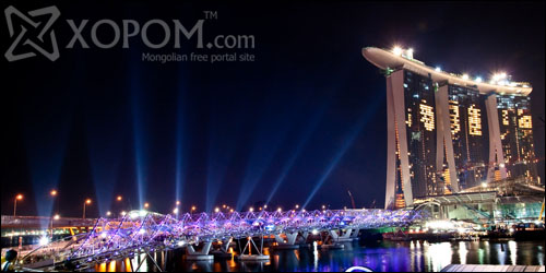 Сингапурын Marina Bay Sands амралтын цогцолборын уран барилгын хосгүй байгууламж [25 фото]