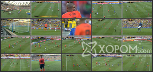 FIFA World Cup 2010 Quarter Final Netherlands vs Brazil