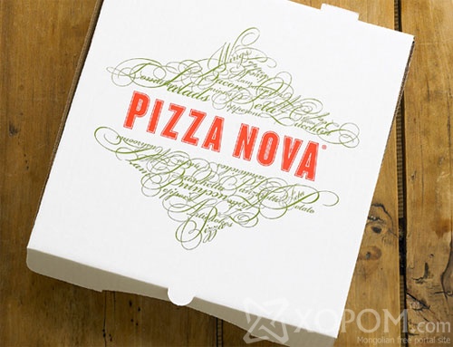 Pizza Nova Package Design