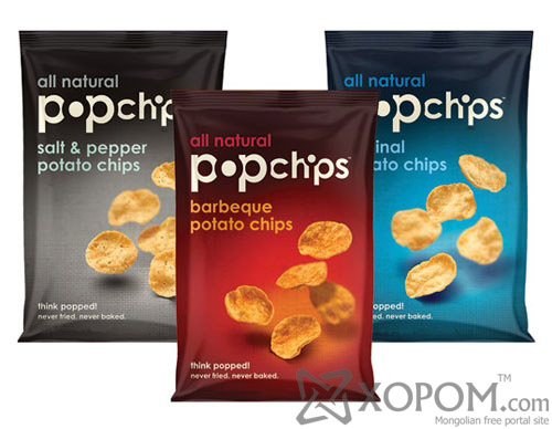 Popchips Package Design
