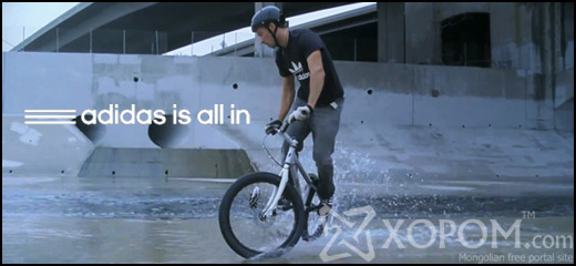 Adidas брэндийн шинэ сурталчилгааны видео 