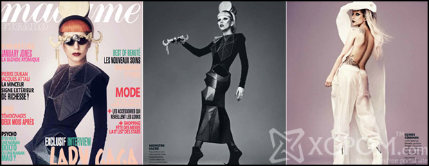 Дуучин Lady Gaga-гийн Madame Figaro сэтгүүлд зориулан авахуулсан зурагнууд