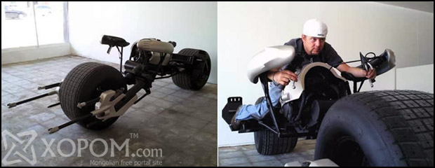 Batman-ы Batpod мотоциклын хуулбар eBay сайтаар худалдаалагдах гэж байна