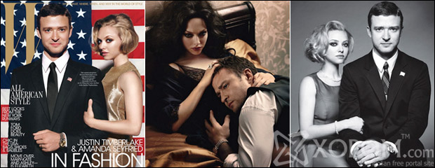 Жүжигчин Justin Timberlake, Amanda Seyfried нарын W Magazine сэтгүүлд зориулан авахуулсан зурагнууд