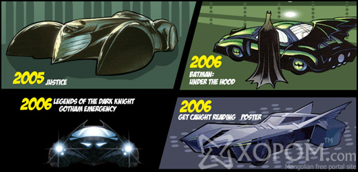 Batman-ы хурдан хүлэг Batmobile-ын хувьсал өөрчлөлт [инфографик]