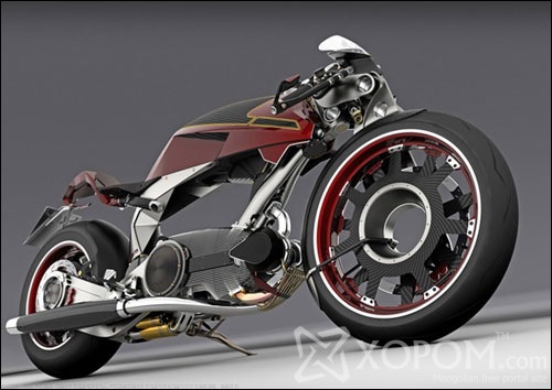 Naked bike concept design