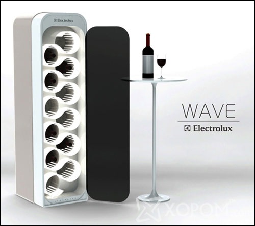 WAVE Ultra Sonic Wine Ager And Refrigerator - High Tech Gadgets To Give Your Home A Futuristic Look