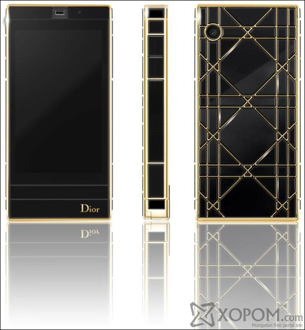 New Dior phone - Black & Gold.jpg