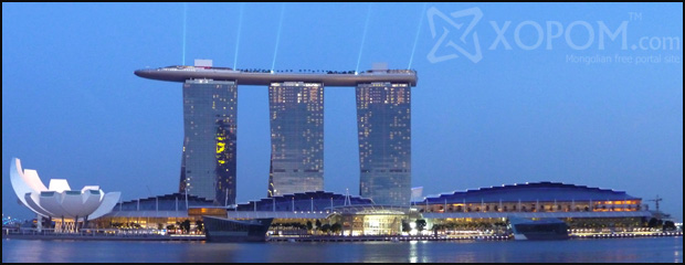 Сингапурын Marina Bay Sands цогцолбор амралтын газар [17 зураг]