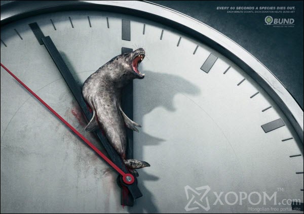 each minute counts 60 Creative Public Awareness Ads That Makes You Think