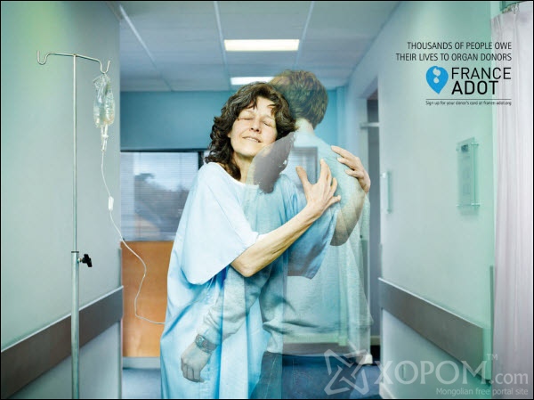 organ donor saves 60 Creative Public Awareness Ads That Makes You Think