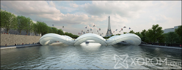 Парисын Seine голын дээгүүрх хийлдэг гүүр