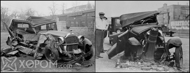 30-аад оны Бостон дахь автомашины осол [19 зураг]