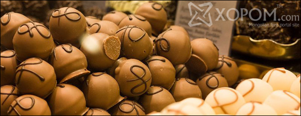Берлин дэх Импорт Шоп олон улсын үзэсгэлэнд тавигдсан амтат шоколаднууд