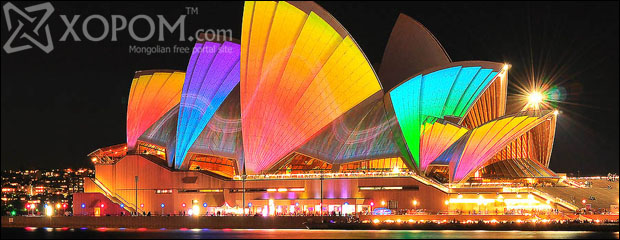 Өнгөрөгч сарын 25-наас энэ сарын 11-нийг хүртэл Сидней хот солонгын өнгөөр туяарч байна