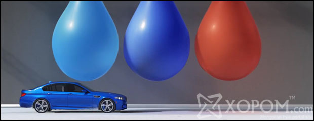 BMW M5 загварын машины сурталчилгааны гайхалтай видео
