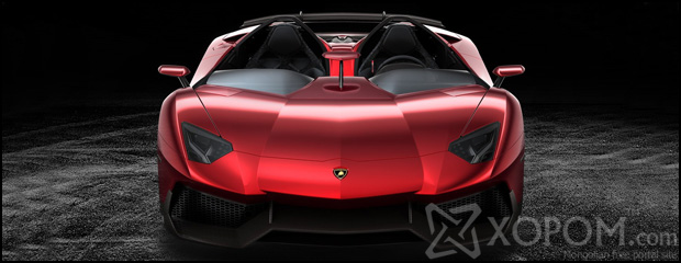 Цорын ганц Lamborghini Aventador J [13 зураг + 1 видео]