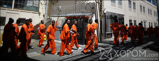 Цаазын ял сонссон зартай гэмт хэрэгтнүүдийг хорьдог San Quentin State Prison шорон