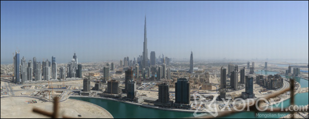 45 гигапикселийн нарийвчлалтай аппаратаар авсан Дубай хотын зураг