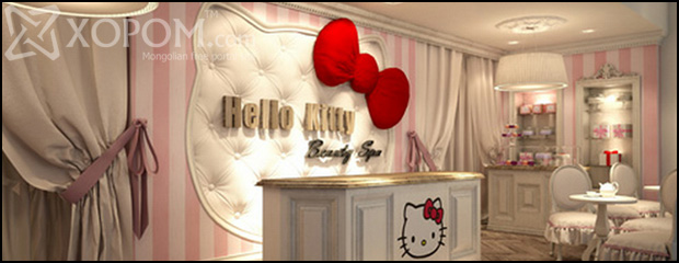 Дубай дахь Hello Kitty Beauty Spa гоо сайхан, амралт сувиллын газар