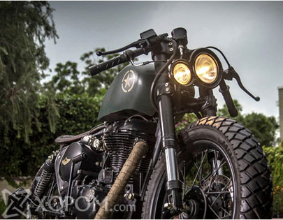 Ражпутана Кастомсын хамгийн сүүлийн үеийн захиалгын мотоцикл