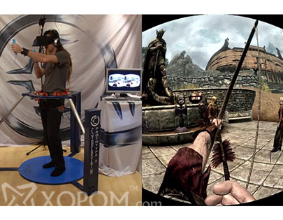 3D тоглоомын Окулус Рифт дуулган дэлгэц болон Виртуих Омни төхөөрөмжийн чадвар